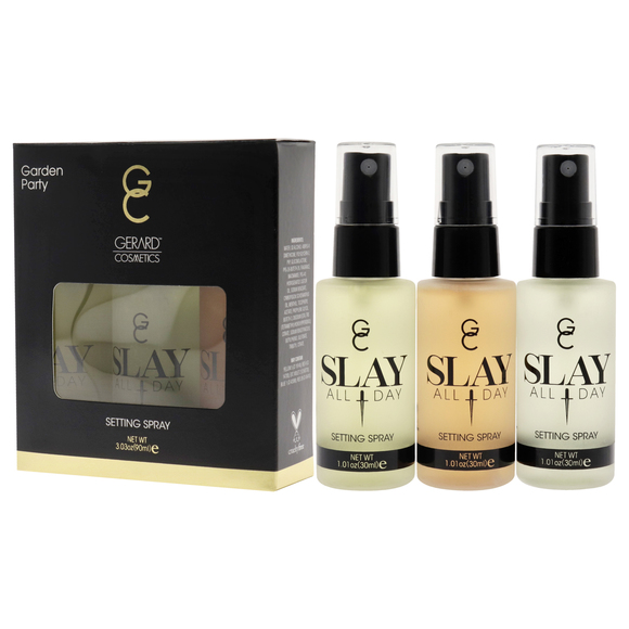 Slay All Day Setting Spray - Garden Party Set by Gerard Cosmetic 3 Pc - Picture 4 of 4